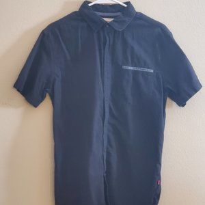 Black, Collared Levi's Shirt